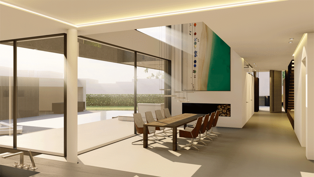 SKANDELLA-villa-cologne-II-dining-room-terrasse-earth-tones-interior-shot-double-hight