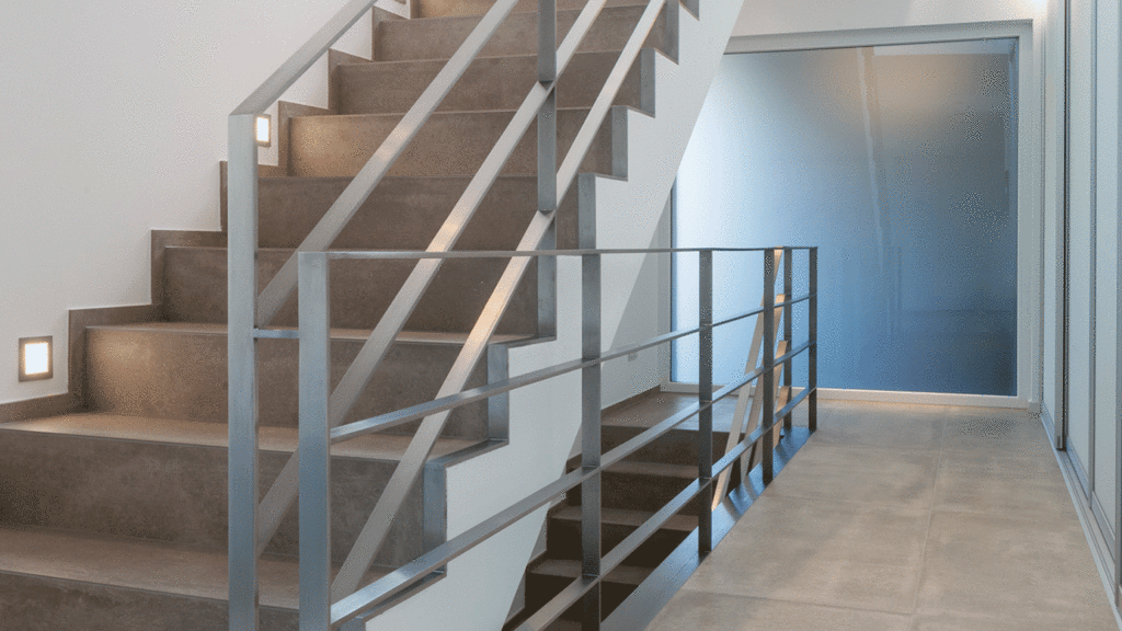 SKANDELLA-villa-roesrath-I-luxury-clear-lines-interior-stair-case-light-fixture-full-glass